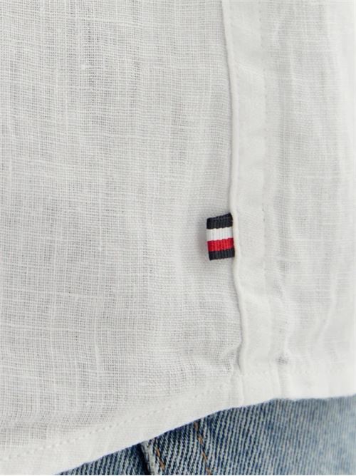 Camicia in lino a manica corta Tommy Hilfiger | WW0WW48925YCF